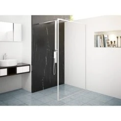 Baliv Duschabtrennung Walk-In DUK-120.80 120 Cm X 195 Cm Chrom -Badezimmerbedarf Geschäft 111000 AB02 190221 L RET01