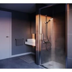 Ideal Standard Duschsystem Ceratherm T50 Aufputz Brausestange 900 Mm Chrom -Badezimmerbedarf Geschäft 189293 3049 6