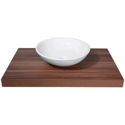 Aufsatzwaschbecken Ø 42 Cm Rund Weiß 5 Aufsatzwaschbecken Ø 42 Cm Rund Weiß – Bild 3