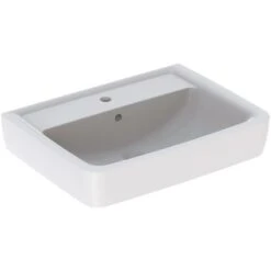 Geberit Aufsatzwaschbecken Renova Plan 65 Cm Weiß