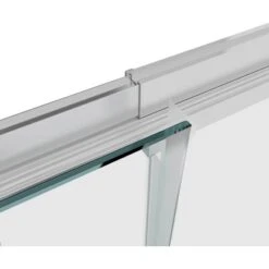 Baliv Duschkabine DUK-90.10E 77 Cm - 90 Cm Chrom -Badezimmerbedarf Geschäft 250312107706 CU02 190221 L