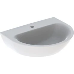 Geberit Waschtisch Renova 60 Cm Mit Hahnloch Ohne Überlauf Weiß KeraTect