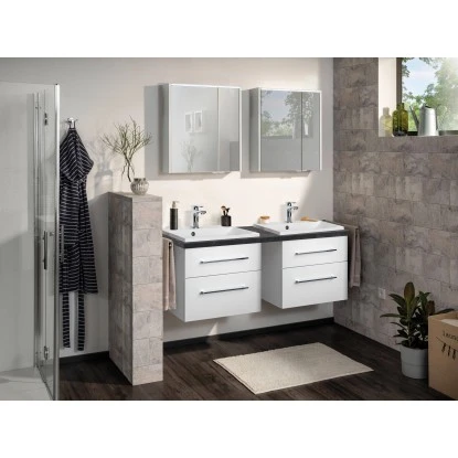 Fackelmann Handwaschbecken VC60 Weiß 60 Cm 4 Fackelmann Handwaschbecken VC60 Weiß 60 Cm – Bild 2