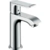 Hansgrohe Einhebel-Waschtischmischer Metris 100 Ohne Ablaufgarnitur Chrom -Badezimmerbedarf Geschäft 31186000 hpa00697 tif 154