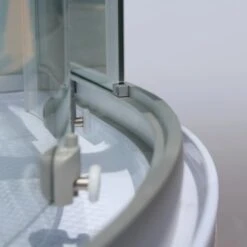 Schulte Komplettduschkabine Kreta II Alu-Natur Hellgrün 89x89x202 Cm -Badezimmerbedarf Geschäft 32020 2053 4060991009747 8