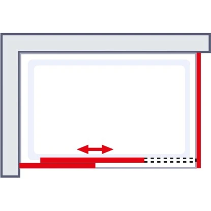 Schulte ExpressPlus Gleittür MasterClass Links Chromoptik 120x90x200cm 6 Schulte ExpressPlus Gleittür MasterClass Links Chromoptik 120x90x200cm – Bild 4