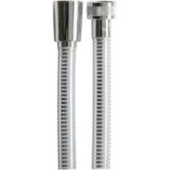 AquaSu Brauseschlauch 2 M Mit Drehkonus Chrom