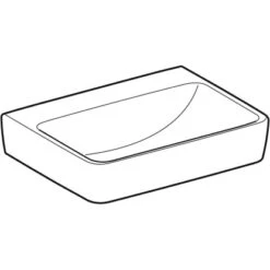 Geberit Handwaschbecken Renova Plan 50 Cm Ohne Hahnloch O. Überl. Weiß KeraTect -Badezimmerbedarf Geschäft 38 1769449 20200402 105916