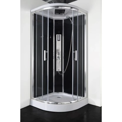 Sanotechnik Komplettduschkabine Trend 1 Chrom-Optik 210 Cm X 90 Cm 3 Sanotechnik Komplettduschkabine Trend 1 Chrom-Optik 210 Cm X 90 Cm