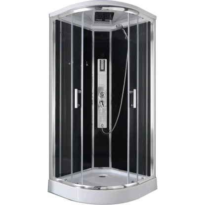 Sanotechnik Komplettduschkabine Trend 1 Chrom-Optik 210 Cm X 90 Cm 4 Sanotechnik Komplettduschkabine Trend 1 Chrom-Optik 210 Cm X 90 Cm - Image 2