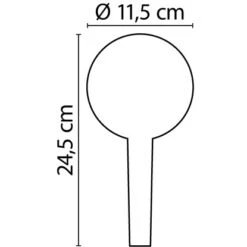 AquaSu Handbrause Tola Mit 1 Strahlart Chrom -Badezimmerbedarf Geschäft 4006596722865 722865 47