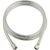 Kunststoff-Brauseschlauch 200 Cm Silberfarben-Transparent -Badezimmerbedarf Geschäft 4007873314032 S01 020221 L
