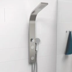 Schütte Duschpaneel Sansibar Edelstahl -Badezimmerbedarf Geschäft 4008431600857 2759 4