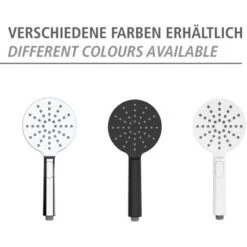 Wenko Duschkopf Design Kunststoff (ABS) 12 X 12 Cm Weiß -Badezimmerbedarf Geschäft 4008838254141 1068 AI 06