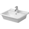 Duravit Einbauwaschbecken Starck 3 56 Cm Weiß WG Mit Waschtisch + 1 Hahnloch -Badezimmerbedarf Geschäft 4021534223303 001
