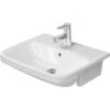Duravit Einbauwaschbecken DuraStyle 55 Cm Weiß Halbeinbauwaschtisch + Hahnlochb. -Badezimmerbedarf Geschäft 4021534894190 001