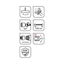 Baliv Überkopfbrause-Set KBS-22.160 Chrom -Badezimmerbedarf Geschäft 4048121070201 100