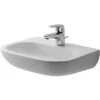 Duravit Waschbecken D-Code Med 45 Cm Weiß Mit 1 Hahnloch 2 Duravit Waschbecken D-Code Med 45 Cm Weiß Mit 1 Hahnloch -Badezimmerbedarf Geschäft 40575 2438 707450070 228 1