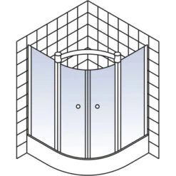 Schulte ExpressPlus Runddusche Garant 4-tlg. Alu-Natur Radius 55cm 11 Schulte ExpressPlus Runddusche Garant 4-tlg. Alu-Natur Radius 55cm -Badezimmerbedarf Geschäft 4060991038679 2053 5
