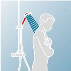 Schulte ExpressPlus Duschsystem Rain III Modern Mit Ablage -Badezimmerbedarf Geschäft 4060991058783 2053 9