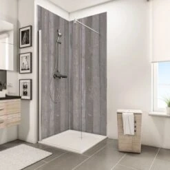 Schulte ExpressPlus DecoDesign Duschrückwand Dekor Stein Beton 210x100cm -Badezimmerbedarf Geschäft 4060991067839 Bild03