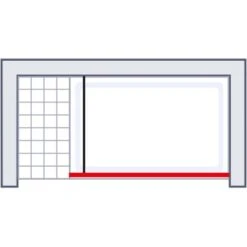 Schulte Walk In Frontteil Toura 200 Cm X 80 Cm Schwarz ESG Klar Hell -Badezimmerbedarf Geschäft 4060991069734 2053 4