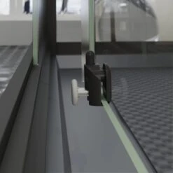 Schulte ExpressPlus Komplettdusche-Schiebetür Bali Mattschwarz 215 Cm X 115 Cm 18 Schulte ExpressPlus Komplettdusche-Schiebetür Bali Mattschwarz 215 Cm X 115 Cm -Badezimmerbedarf Geschäft 4060991074998 2053 CU 07