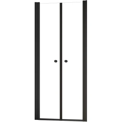 Schulte ExpressPlus Pendeltür In Nische Garant 2.0 Mattschwarz 200 Cm X 100 Cm 4 Schulte ExpressPlus Pendeltür In Nische Garant 2.0 Mattschwarz 200 Cm X 100 Cm – Bild 2