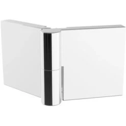 Schulte ExpressPlus Drehfalttür In Nische Garant 2.0 Alu-Natur 200 Cm X 90 Cm -Badezimmerbedarf Geschäft 4060991076428 2053 CU 03