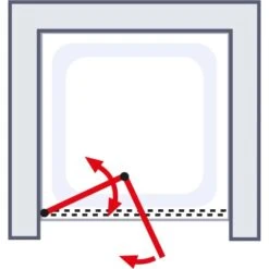 Schulte ExpressPlus Drehfalttür In Nische Garant 2.0 Chromoptik 200 Cm X 90 Cm 12 Schulte ExpressPlus Drehfalttür In Nische Garant 2.0 Chromoptik 200 Cm X 90 Cm -Badezimmerbedarf Geschäft 4060991076435 2053 AI 02