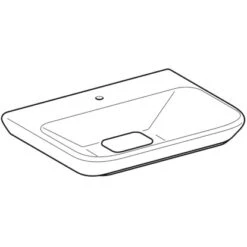 Geberit Waschbecken MyDay 65 Cm Weiß KeraTect 7 Geberit Waschbecken MyDay 65 Cm Weiß KeraTect -Badezimmerbedarf Geschäft 4123 125465600 Perspective