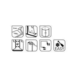 Baliv Duschkabine DUK-80.20R 80 Cm X 80 Cm Chrom 19 Baliv Duschkabine DUK-80.20R 80 Cm X 80 Cm Chrom -Badezimmerbedarf Geschäft 4250312107720 WEB02 270521