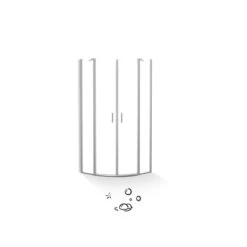 Baliv Duschkabine DUK-90.50R 90 Cm X 90 Cm Chrom -Badezimmerbedarf Geschäft 4250312107805 S03 080720 L