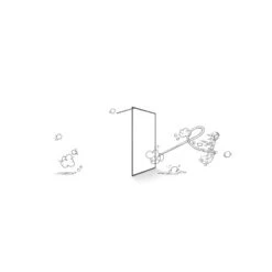 Baliv Duschabtrennung Walk-In DUK-120.81 120 Cm X 195 Cm Schwarz -Badezimmerbedarf Geschäft 4250312110997 S02 080720 L