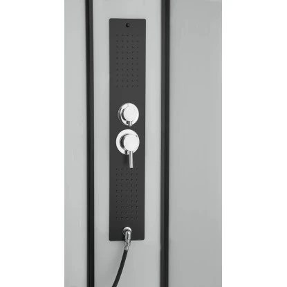 Sanotechnik Komplettduschkabine Sky 2 CL74 Schwarz 7 Sanotechnik Komplettduschkabine Sky 2 CL74 Schwarz – Bild 5