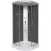 Sanotechnik Komplettduschkabine Punto 209 Cm X 90 Cm X 90 Cm Schwarz -Badezimmerbedarf Geschäft 485437 4633 1