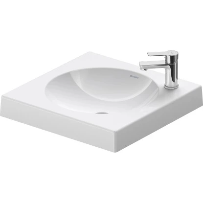 Duravit Aufsatzwaschbecken Architec 50 Cm Weiß Geschliffen Mit Hahnloch Rechts 3 Duravit Aufsatzwaschbecken Architec 50 Cm Weiß Geschliffen Mit Hahnloch Rechts