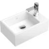 Villeroy & Boch Boch Handwaschbecken Memento 40 Cm Star White Mit CeramicPlus -Badezimmerbedarf Geschäft 494255 4123 vbb d 53334g