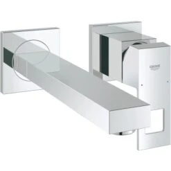 Grohe 2-Loch-Waschtischbatterie Eurocube Chrom
