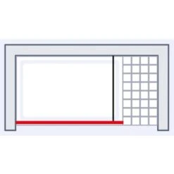 Schulte Duschwand MasterClass Walk In 90 X 200 Cm Chromoptik Klar Hell -Badezimmerbedarf Geschäft 534136 2053 3