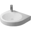 Duravit Waschbecken Architec Vital Med 57,5 Cm Weiß Mit Hahnloch Links -Badezimmerbedarf Geschäft 54598 2438 443580009 204 1