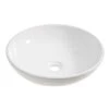 Aufsatzwaschbecken Ø 42 Cm Rund Weiß 2 Aufsatzwaschbecken Ø 42 Cm Rund Weiß -Badezimmerbedarf Geschäft 564508 picture1