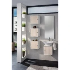 Fackelmann Aufsatzwaschbecken 42 Cm Ix! Weiß Rund -Badezimmerbedarf Geschäft 565577 3254 4