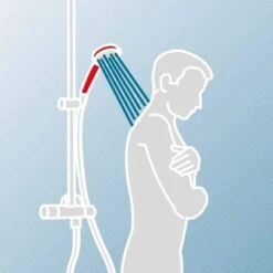 Schulte DuschMaster Rain Mit Einhebelmischer Rund BlackStyle 14 Schulte DuschMaster Rain Mit Einhebelmischer Rund BlackStyle -Badezimmerbedarf Geschäft 577661 2053 3