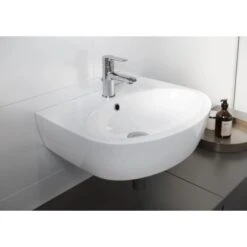 Cersanit Waschbecken PA60 Weiß 16,5 Cm X 60 Cm X 46 Cm -Badezimmerbedarf Geschäft 5907720656324 1022 AB 03