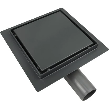 VerosanPro Duschrinne-Bodenablauf Nakia Quadratisch Matt Dunkelgrau 30 X 30 Cm 3 VerosanPro Duschrinne-Bodenablauf Nakia Quadratisch Matt Dunkelgrau 30 X 30 Cm