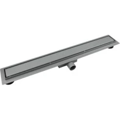 VerosanPro Duschrinne Nakia DR2 Komplettset Inkl. Designrost Matt Hellgrau 70 Cm