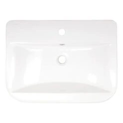 LeNado AquaSu Waschtisch Mit Überlauf Weiß -Badezimmerbedarf Geschäft 652640 3711 D0 D