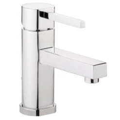 AquaSu Einhebelmischer-Waschbeckenarmatur Beach Chrom