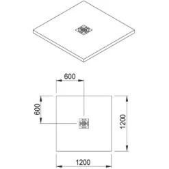 Bodenebenes Verfliesbares Duschelement 120 Cm X 120 Cm 8 Bodenebenes Verfliesbares Duschelement 120 Cm X 120 Cm -Badezimmerbedarf Geschäft 674803 3209 3